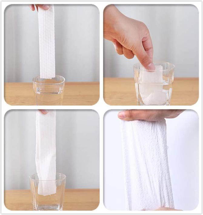 Disposable Tablet Towel — nonwoven tissue supplied by Kasa Ventures, Delhi